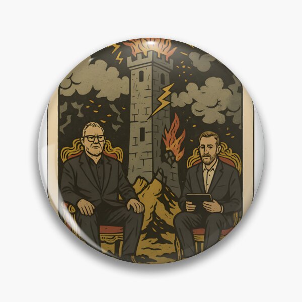 Item preview, Taskmaster The Tower Tarot Card | Perfect Gift For You And Friends designed and sold by N'paly Drame.