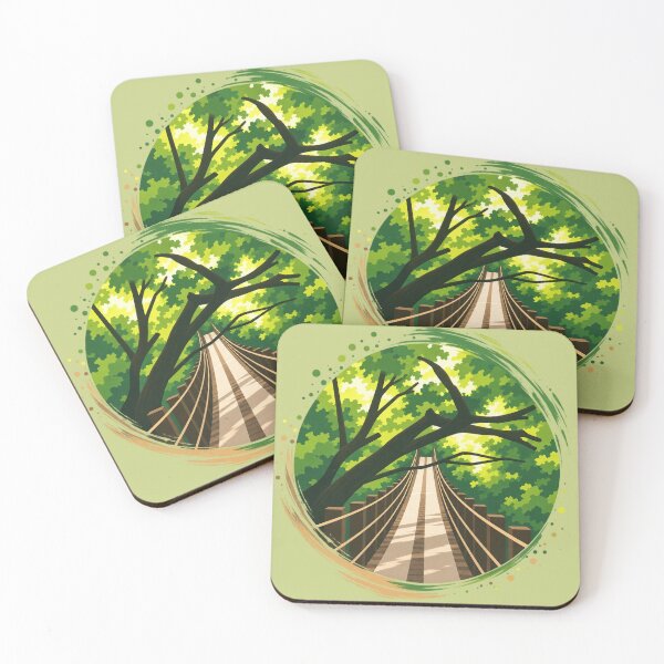Item preview, Into the Green – Forest Suspension Bridge designed and sold by GeEeN.