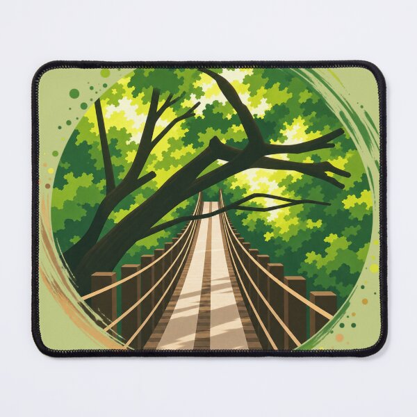 Item preview, Into the Green – Forest Suspension Bridge designed and sold by GeEeN.