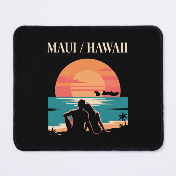 Item preview, Maui Hawaii Beach Sunset - Tropical Travel Couple Gift designed and sold by SplashTastic.