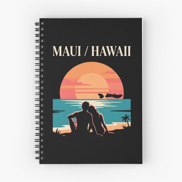 Item preview, Maui Hawaii Beach Sunset - Tropical Travel Couple Gift designed and sold by SplashTastic.