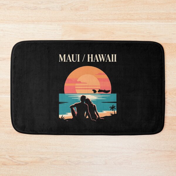 Item preview, Maui Hawaii Beach Sunset - Tropical Travel Couple Gift designed and sold by SplashTastic.