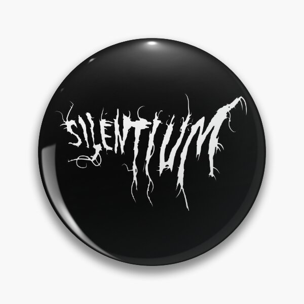 Item preview, Silentium logo (white) designed and sold by M.F. Alfrey Merch.