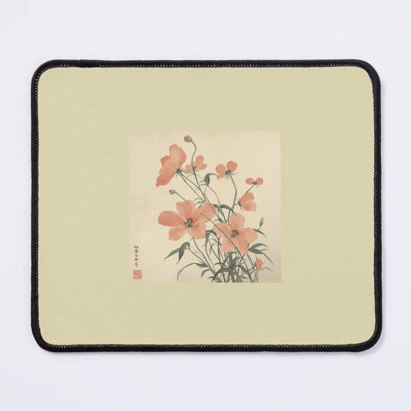 Item preview, Cosmos Flowers in Bloom — Ukiyo-e Botanical Art designed and sold by derideriworks.