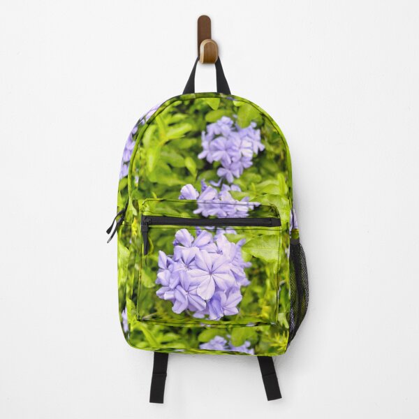 Item preview, Lavender Plumbago Blossoms in a Lush Green Garden designed and sold by pbchan.