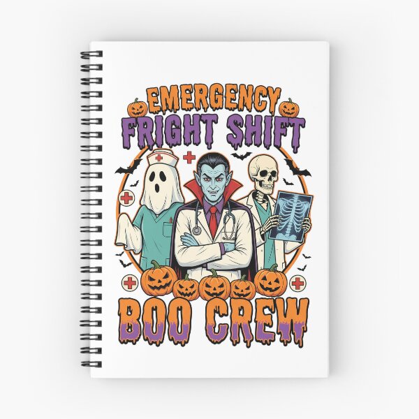 Item preview, Emergency Fright Shift Boo Crew Halloween ER designed and sold by DarkOriginArts.
