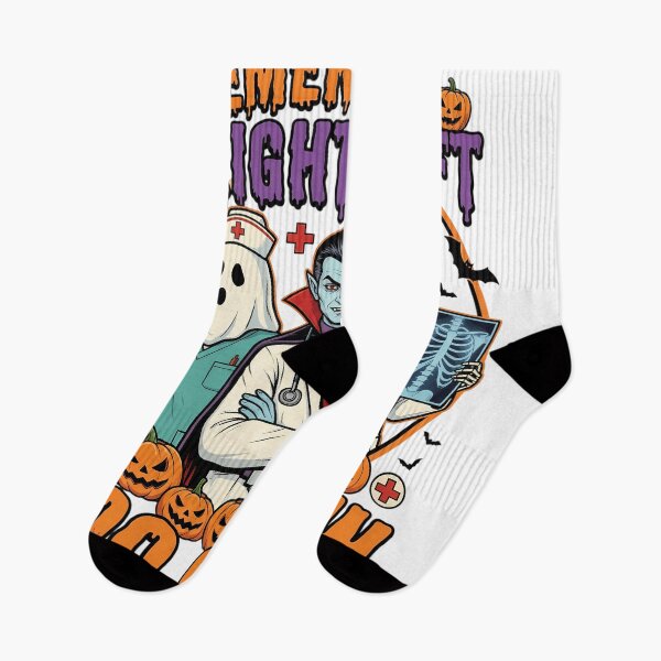 Item preview, Emergency Fright Shift Boo Crew Halloween ER designed and sold by DarkOriginArts.