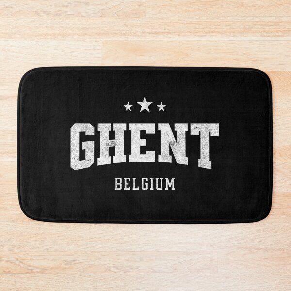 Item preview, Ghent Belgium Vintage Distressed Varsity Travel College Style Design designed and sold by NiceTeeClub.