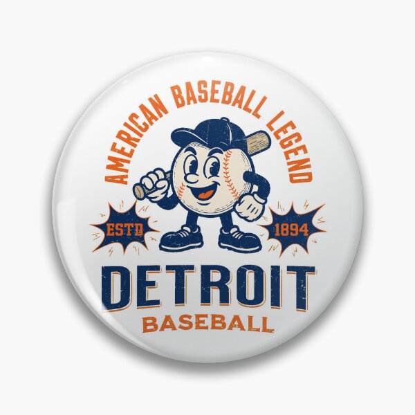 Item preview, Detroit Baseball Legend Vintage Cartoon designed and sold by RichardHi73290.