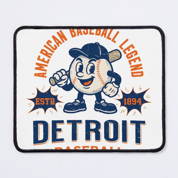 Item preview, Detroit Baseball Legend Vintage Cartoon designed and sold by RichardHi73290.