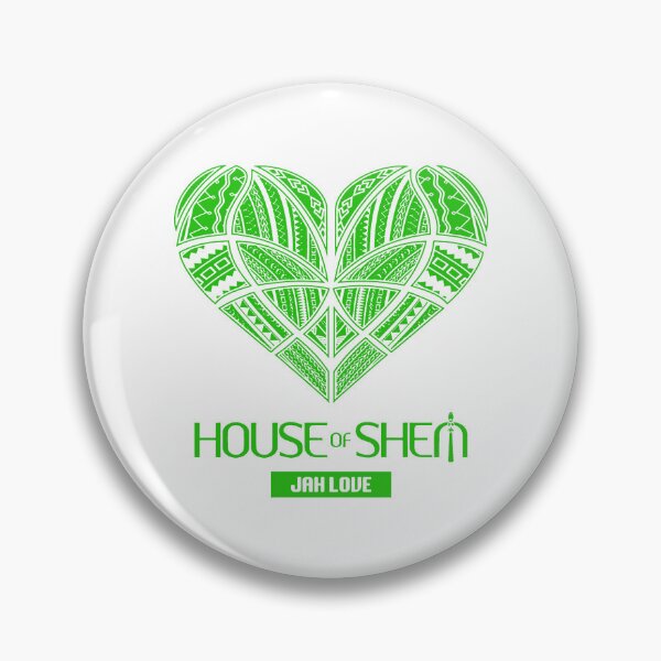 Item preview, Love Shape Threshold Green Reggae designed and sold by billiasbros.