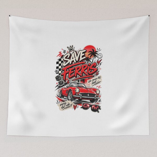 Item preview, Retro Racing Streetwear Car Sticker Graphic | Gen Z Vintage Vibes designed and sold by LarkLeaf.