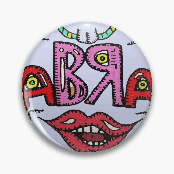 Item preview, Stitched ABBA Text Smiling Lips designed and sold by QuirkyFaceLab.