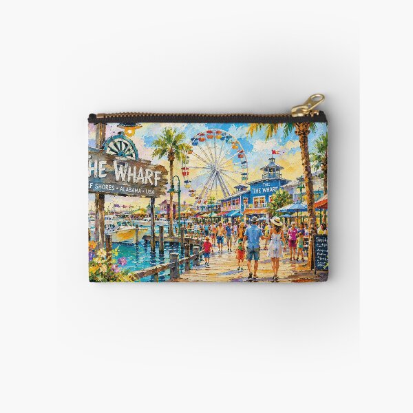 Item preview, The Wharf Gulf Shores, Alabama painting – a Beautiful Place in the U.S. designed and sold by GalleryKauffeld.