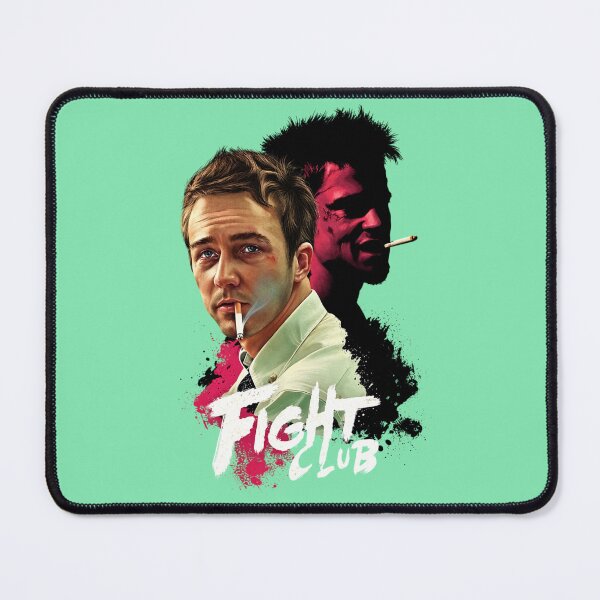 Item preview, Fight Club Tyler Durden Red Silhouette Retro Art designed and sold by Vicky021.