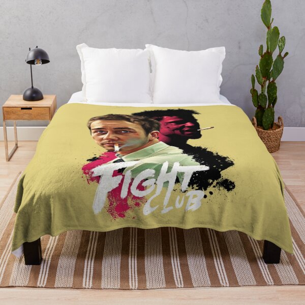Artikelvorschau, Fight Club Tyler Durden Rote Silhouette Retro-Kunst entworfen und verkauft von Vicky021.