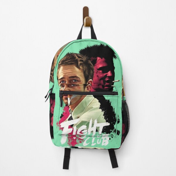 Item preview, Fight Club Tyler Durden Red Silhouette Retro Art designed and sold by Vicky021.