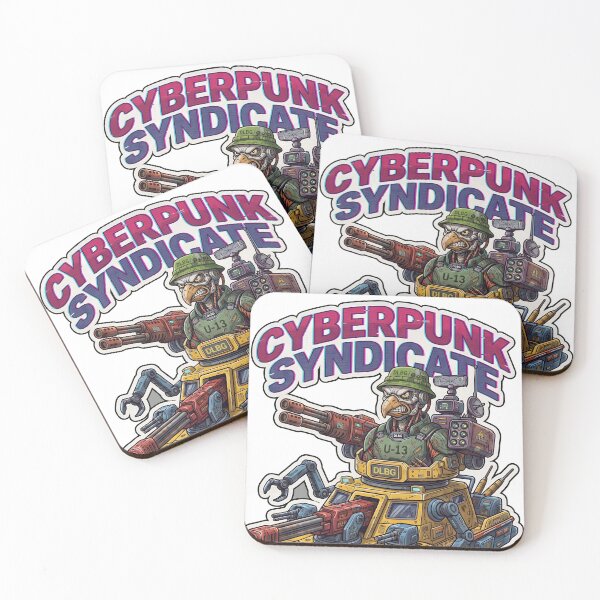Item preview, Cyberpunk Syndicate - River Defence Mech • Unit 13 designed and sold by DLBG-STORE.