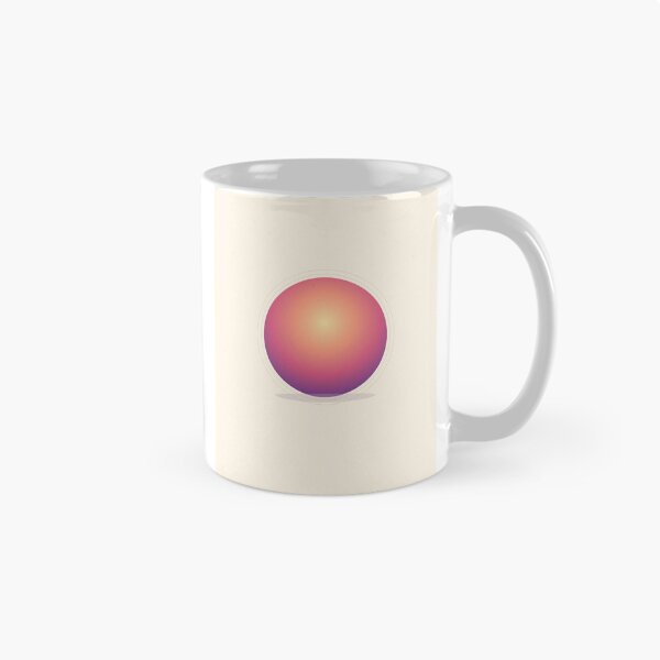 Item preview, Retro Gradient Sphere - Sunset Orb Art designed and sold by Pamazing.