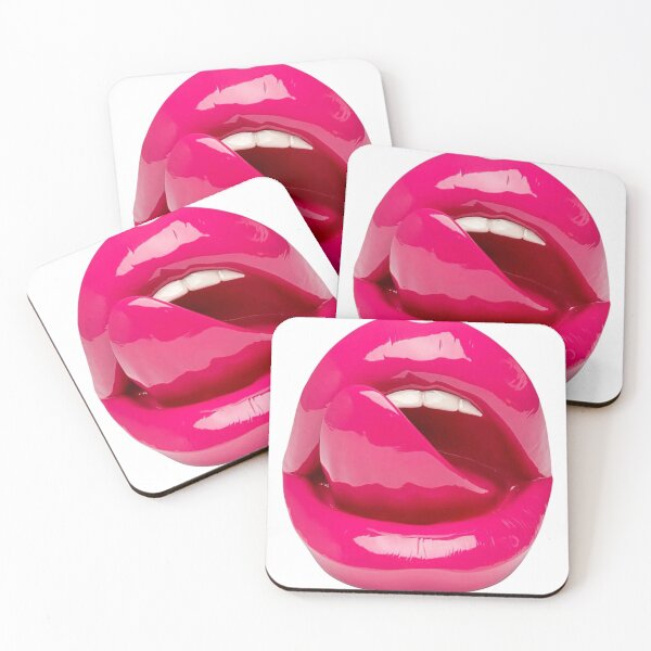 Item preview, Labbra Rosa Lucide Pop Art designed and sold by SyntaxError404.