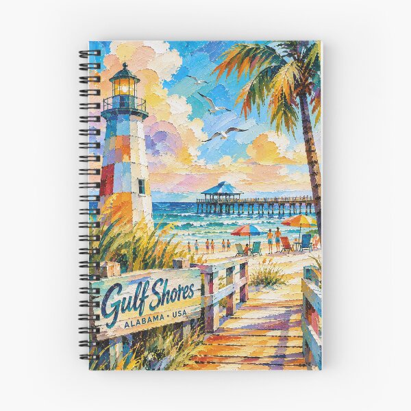 Item preview, Gulf Shores, Alabama painting – a Beautiful Place in the United States designed and sold by GalleryKauffeld.