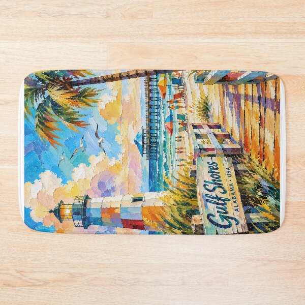 Item preview, Gulf Shores, Alabama painting – a Beautiful Place in the United States designed and sold by GalleryKauffeld.