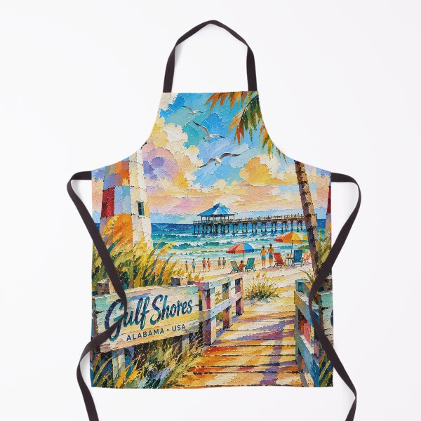 Item preview, Gulf Shores, Alabama painting – a Beautiful Place in the United States designed and sold by GalleryKauffeld.