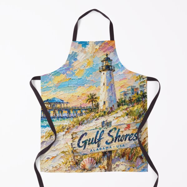 Item preview, Gulf Shores Painting, Alabama – Beautiful Coastal City in the United States designed and sold by GalleryKauffeld.