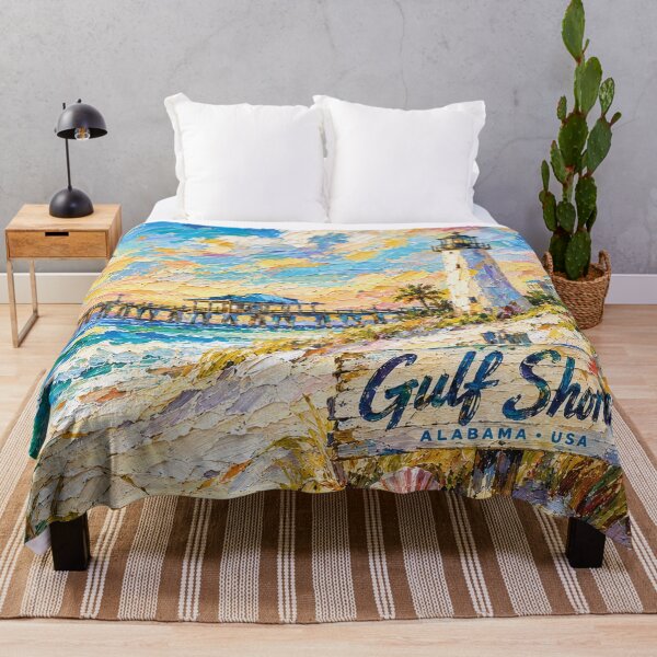 Item preview, Gulf Shores Painting, Alabama – Beautiful Coastal City in the United States designed and sold by GalleryKauffeld.