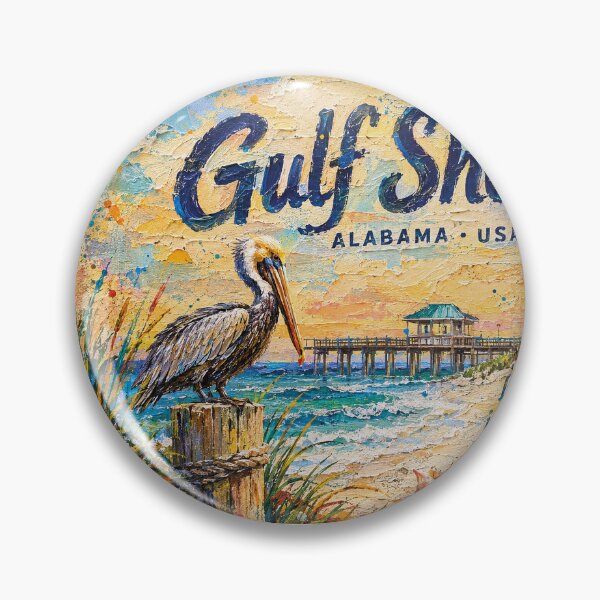 Item preview, Gulf Shores Painting, Alabama – Beautiful Coastal City in the United States designed and sold by GalleryKauffeld.