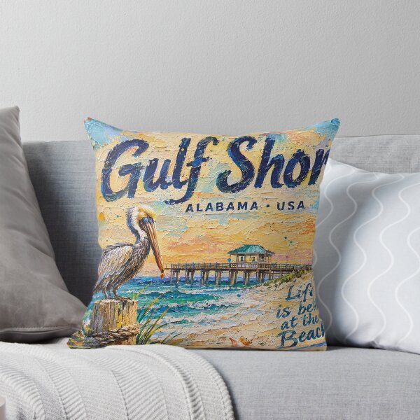 Item preview, Gulf Shores Painting, Alabama – Beautiful Coastal City in the United States designed and sold by GalleryKauffeld.