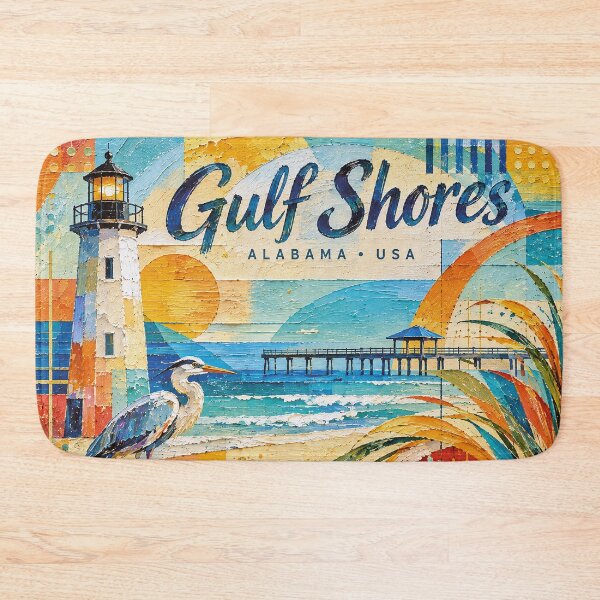 Item preview, Gulf Shores Postcard, Alabama – Beautiful Coastal City in the United States designed and sold by GalleryKauffeld.