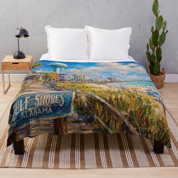 Item preview, Gulf Shores, Alabama Painting – Beautiful Coastal City in the United States designed and sold by GalleryKauffeld.