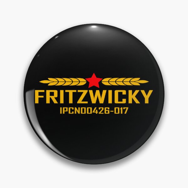 Item preview, Fritzwicky Crew Logo (red & gold) designed and sold by M.F. Alfrey Merch.