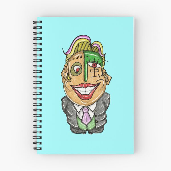 Item preview, Abstract Suited Gentleman Wide Smile designed and sold by QuirkyFaceLab.
