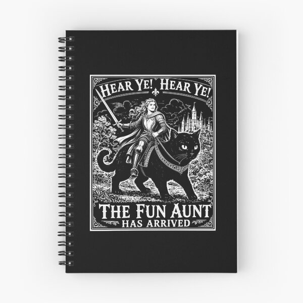 Item preview, Hear Ye Hear Ye The Fun Aunt Has Arrived Funny Auntie designed and sold by charoen-design.