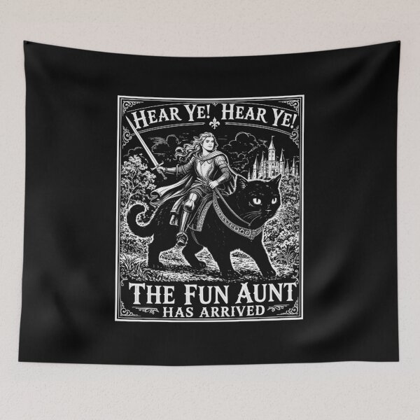 Item preview, Hear Ye Hear Ye The Fun Aunt Has Arrived Funny Auntie designed and sold by charoen-design.