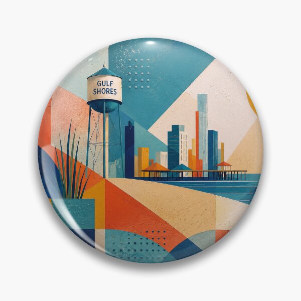 Item preview, Gulf Shores, Alabama Painting – Beautiful Coastal City in the United States designed and sold by GalleryKauffeld.