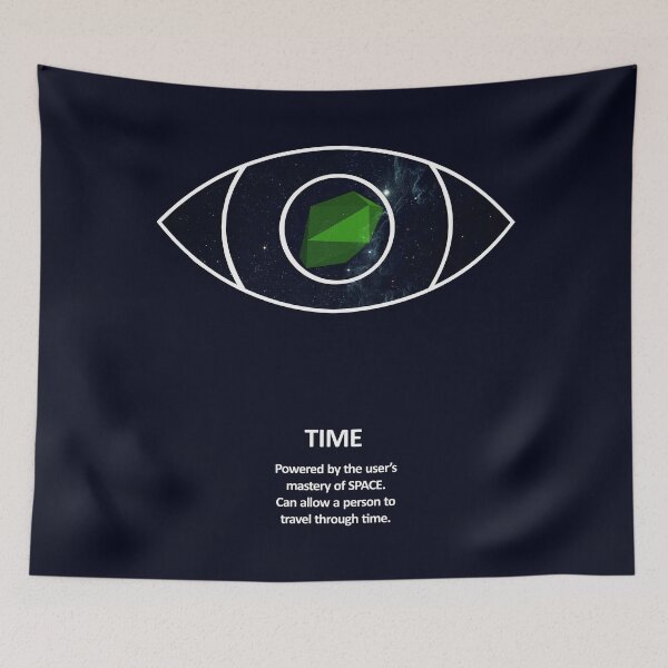 Item preview, Time Crystal – Cosmic Time Energy Sci-Fi Fantasy Design designed and sold by artworkathome.
