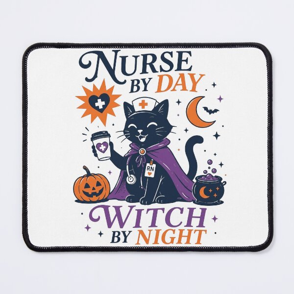Item preview, Nurse By Day Witch By Night designed and sold by PaletteFld.