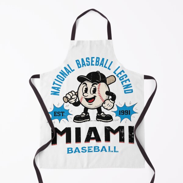 Item preview, Miami Baseball Legend Retro Cartoon designed and sold by RichardHi73290.