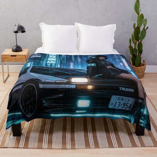 Item preview, Cyberpunk Toyota AE86 Thunder Anime T-Shirt designed and sold by JMAVILA ART.