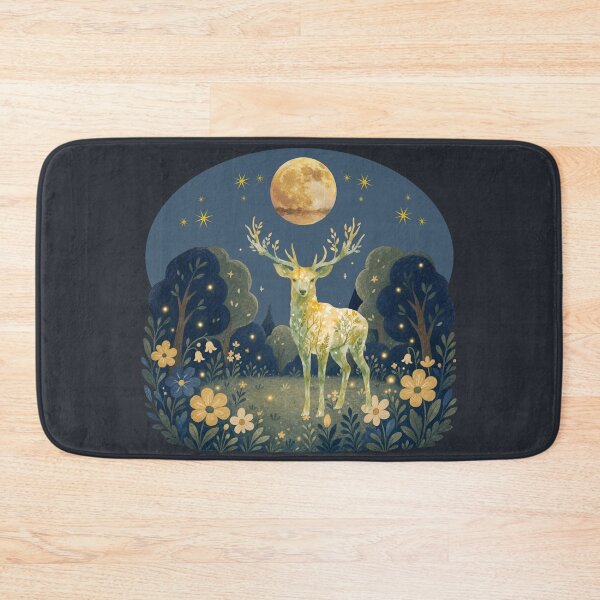 Item preview, Celestial deer under the moon designed and sold by 247DesignStudio.