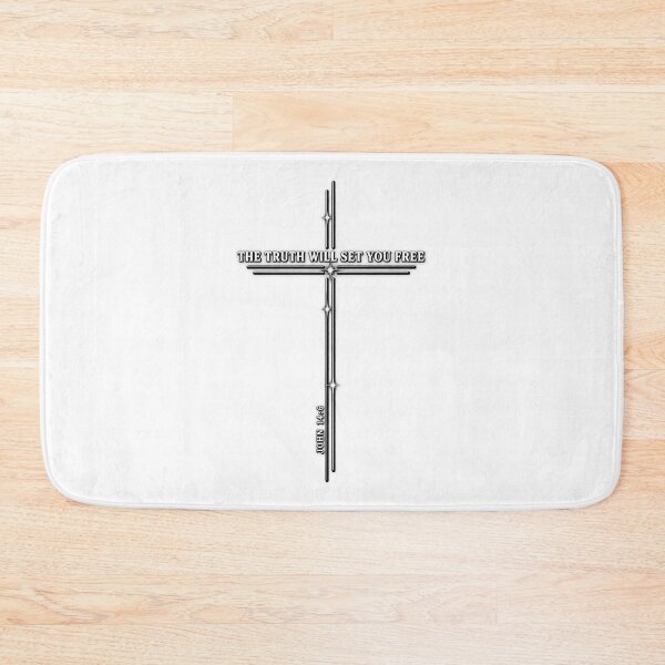 Item preview, The Truth Will Set You Free John 14 6 Minimalist Cross Graphic designed and sold by Derekquie.