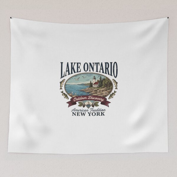 Item preview, Vintage Lake Ontario New York  90s Nostalgia designed and sold by kareydiwanpro.