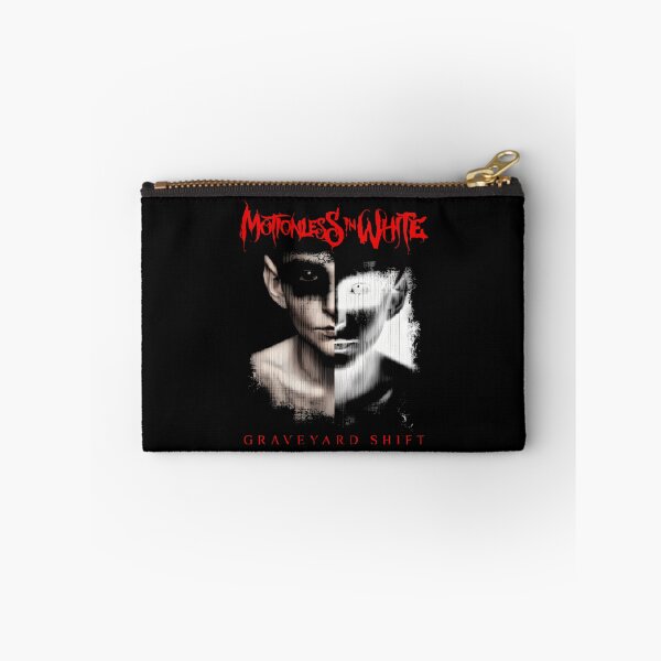 Item preview, Motionless In White Graveyard Shift Split Face Portrait designed and sold by Dafallaadam.