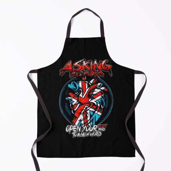 Item preview, Asking Alexandria Open Your Mind To A New World Heart designed and sold by Dafallaadam.
