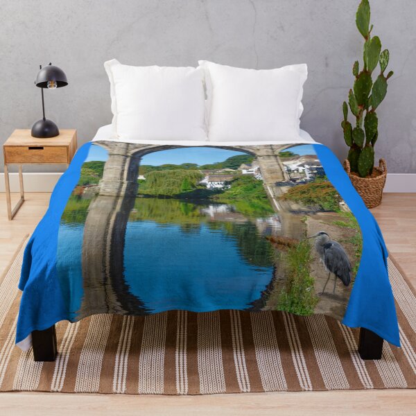 Item preview, Knaresborough Viaduct Heron designed and sold by Alisonchambers2.