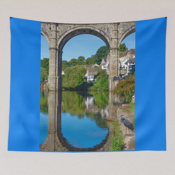 Item preview, Knaresborough Viaduct Heron designed and sold by Alisonchambers2.