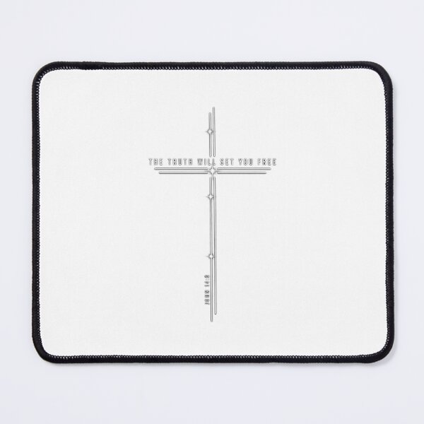 Item preview, The Truth Will Set You Free John 14:6 Minimalist Cross Graphic designed and sold by Derekquie.